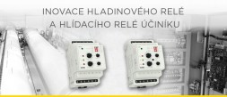 Inovace hladinového relé a hlídacího relé účiníku photo